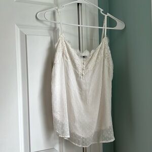 Abercrombie white tank